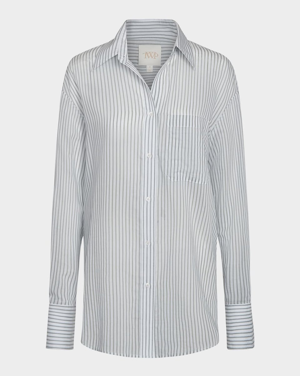 Big Joe Striped Button-Front Shirt